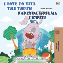 I-Love-to-Tell-the-Truth--Shelley-Admont-English-Swahili-Kids-book-cover