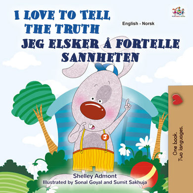 I-Love-to-Tell-the-Truth-English-Norwegian-Bilingual-children-book-cover