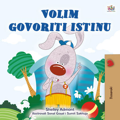 I-Love-to-Tell-the-Truth-Shelley-Admont-Bosnian-children-book-cover