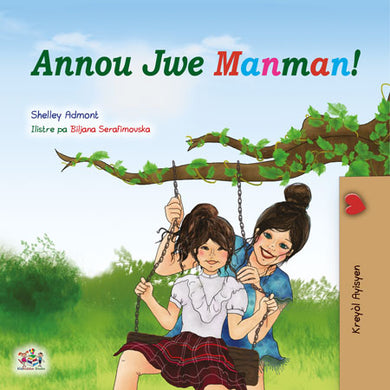 Lets-Play-Mom-Shelley-Admont-Haitian-Creole-children-book-cover