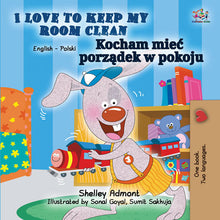 English-Polish-Bilingual-Bedtime-Story-for-kids-I-Love-to-Keep-My-Room-Clean-cover