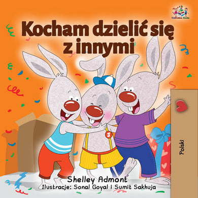 Polish-Language-kids-bedtime-story-Shelley-Admont-KidKiddos-I-Love-to-Share-cover