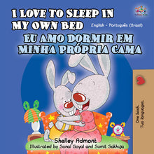 English-Portuguese-Bilingual-Children's-picture-book-I-Love-to-Sleep-in-My-Own-Bed-cover