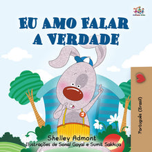 Portuguese-language-picture-book-for-kdis-I-Love-to-Tell-the-Truth-Shelley-Admont-cover