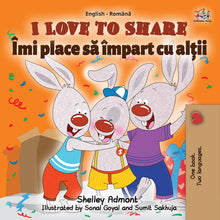 English-Romanian-Bilingual-kids-picture-book-I-Love-to-Share-Shelley-Admont-cover