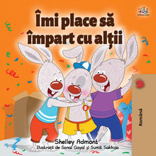 Romanian-Language-children's-bedtime-story-I-Love-to-Share-Shelley-Admont-cover