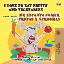 English-Spanish-Bilignual-kids-bunnies-book-I-Love-to-Eat-Fruits-and-Vegetables-cover