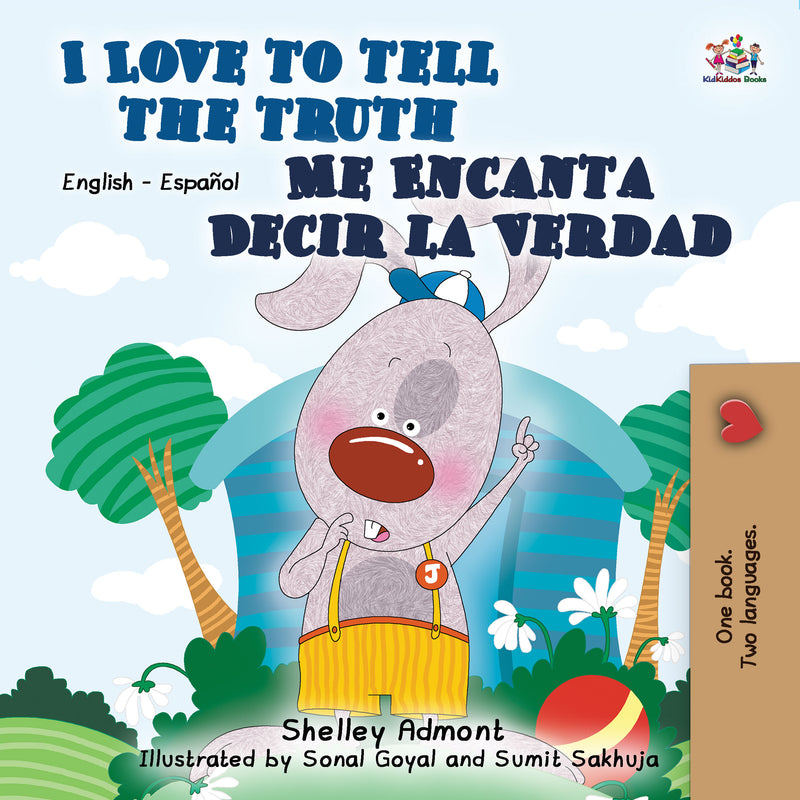 I Love to Tell the Truth (English Spanish Bilingual Book for Children)