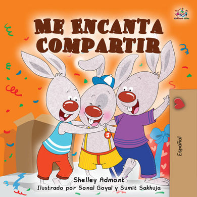 Spanish-language-kids-bunny-book-I-Love-to-Share-Shelely-Admont-cover