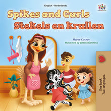 Spikes-and-Curls-Rayne-Coshav-English-Dutch-children-book-cover