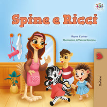 Spikes-and-Curls-Rayne-Coshav-Italian-children-book-cover