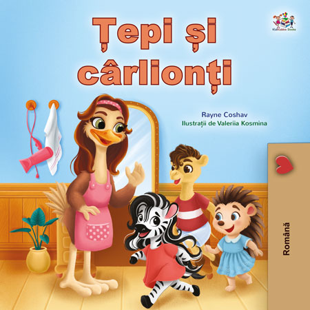 Spikes-and-Curls-Rayne-Coshav-Romanian-children-book-cover