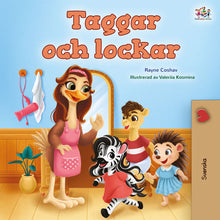Spikes-and-Curls-Rayne-Coshav-Swedish-children-book-cover