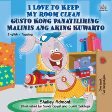 English-Tagalog-Bilingual-Bedtime-Story-for-kids-I-Love-to-Keep-My-Room-Clean-cover