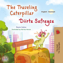 The-Traveling-Caterpillar-Rayne-Coshav-English-Somali-children-book-cover