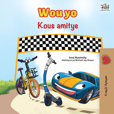The-Wheels-The-Friendship-Race-Inna-Nusinsky-Haitian-Creole-Kids-book-cover