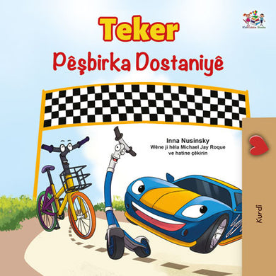 The-Wheels-The-Friendship-Race-Inna-Nusinsky-Kurdish-children-book-cover