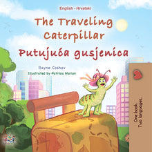 The-traveling-Caterpillar-Rayne-Coshav-English-Croatian-Kids-Book-cover