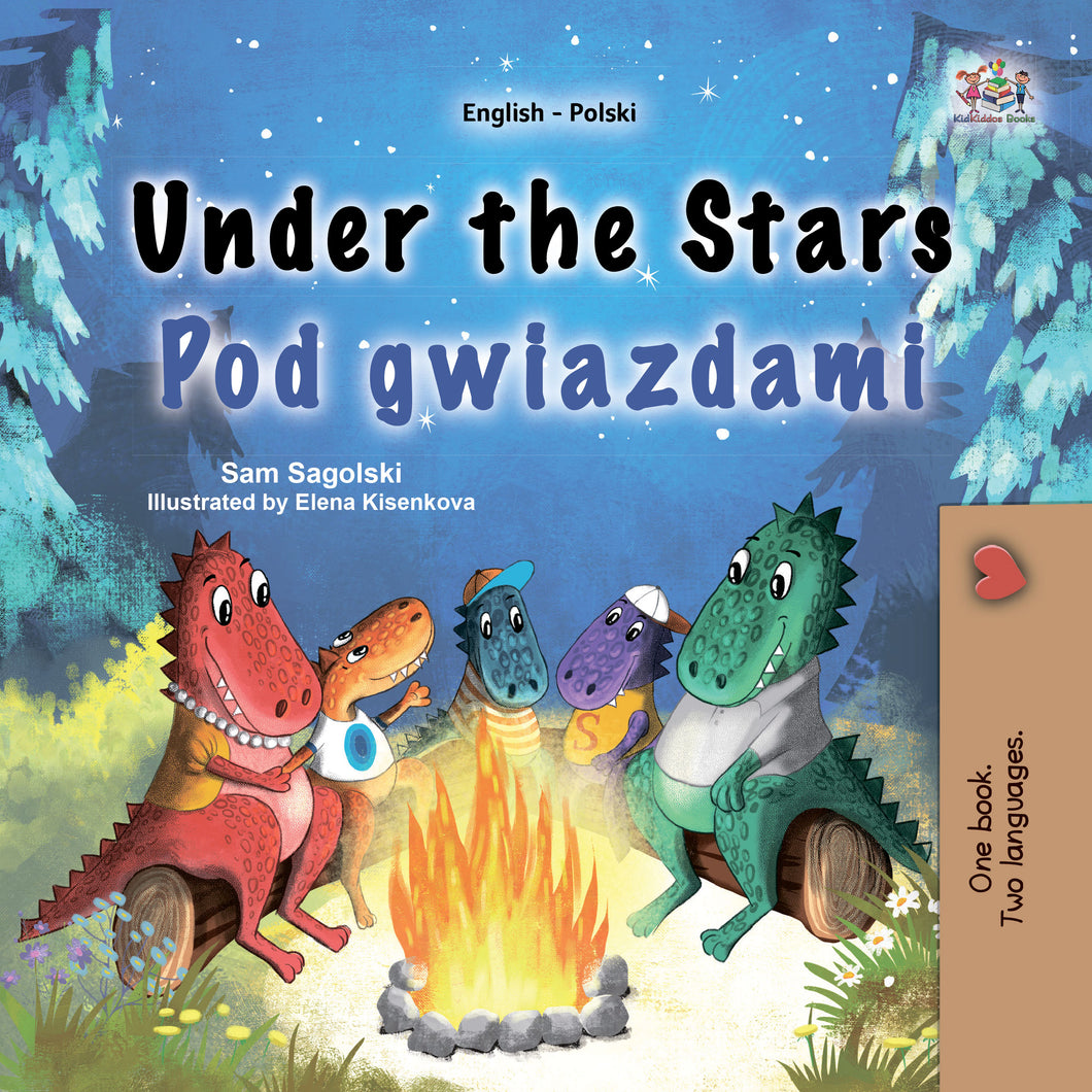 Under-the-Stars-Sam-Sagolski-English-Polish-Childrens-book-cover