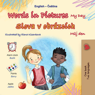 Words-in-Pictures-My-Day-English-Czech-book-cover