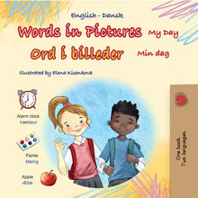 Words-in-Pictures-My-Day-English-Danish-book-cover