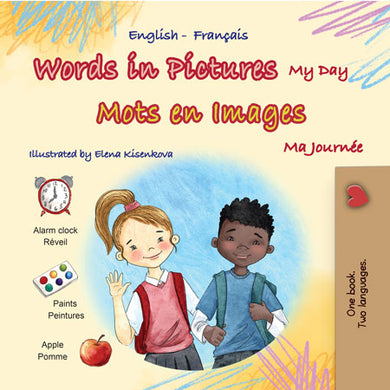 Words-in-Pictures-My-Day-English-French-book-cover