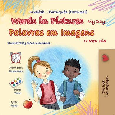 Words-in-Pictures-My-Day-English-Portuguese-Portugal-book-cover