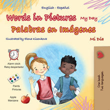 Words-in-Pictures-My-Day-English-Spanish-book-cover