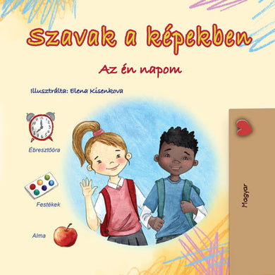 Words-in-Pictures-My-Day-Hungarian-book-cover