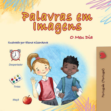 Words-in-Pictures-My-Day-Portuguese-Portugal-book-cover