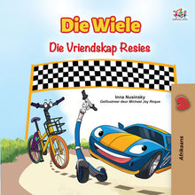 Afrikaans-Language-kids-cars-story-Wheels-The-Friendship-Race-cover