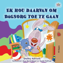 Afrikaans-language-chidlrens-bedtime-story-I-Love-to-Go-to-Daycare-cover