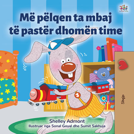 Albanian-I-Love-to-Keep-My-Room-Clean-Bedtime-Story-for-kids-about-bunnies-cover