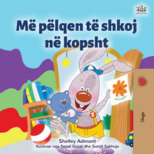 Albanian-language-chidlrens-bedtime-story-I-Love-to-Go-to-Daycare-cover