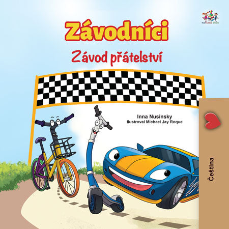 Czech-children_s-cars-picture-book-Wheels-The-Friendship-Race-cover