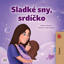 Czech-kids-bedtime-story-girls-Sweet-Dreams-my-love-Shelley-Admont-cover