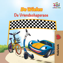 Dutch-children's-cars-picture-book-Wheels-The-Friendship-Race-cover