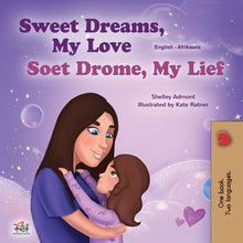 English-Afrikaans-Bilingual-childrens-bedtime-story-book-Sweet-Dreams-My-Love-KidKiddos-cover