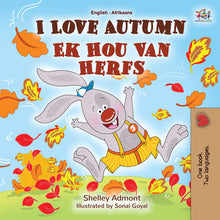 English-Afrikaans-Bilingual-childrens-book-I-Love-Autumn-Cover