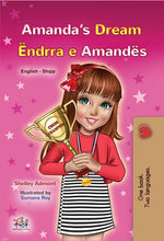 English-Albanian-bilingual-childrens-book-Amandas-Dream-cover