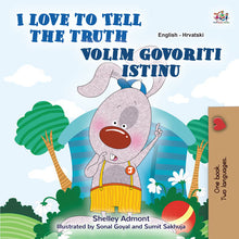English-Croatian-Bilingual-children's-bedtime-story-I-Love-to-Tell-the-Truth-Shelley-Admont-cover