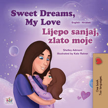 English-Croatian-Bilingual-childrens-bedtime-story-book-Sweet-Dreams-My-Love-KidKiddos-cover