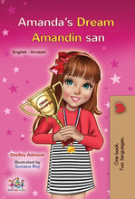 English-Croatian-bilingual-childrens-book-Amandas-Dream-cover