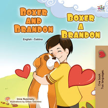 English-Czech-Bilignual-children's-dogs-book-Boxer-and-Brandon-cover
