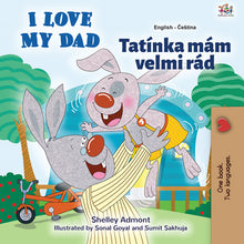 English-Czech-Bilingual-book-for-kids-I-Love-My-Dad-Shelley-Admont-cover