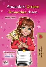 English-Danish-bilingual-childrens-book-Amandas-Dream-cover