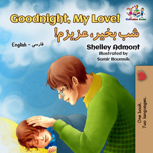 English-Farsi-Bilignual-children's-boys-book-Goodnight,-My-Love-cover