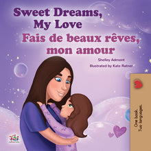 English-French-Bilingual-childrens-bedtime-story-book-Sweet-Dreams-My-Love-KidKiddos-cover