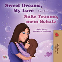 English-German-Bilingual-childrens-bedtime-story-book-Sweet-Dreams-My-Love-KidKiddos-cover