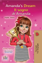 English-Italian-bilingual-childrens-book-Amandas-Dream-cover
